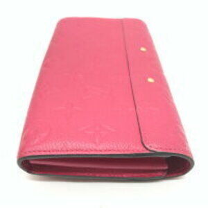 Louis Vuitton Empreinte Red fold Wallet Long Wallet Portefeuille Metis Bi